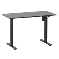 Elektriskt skrivbord med enkel motor från Ergo Office, för att arbeta stående, max. 80 kg, max. höjd 1160 mm, ER-443.