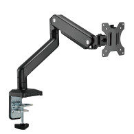 Skrivbordsfäste för universell monitor Ergo Office, gasfjäder 17'-35' 15 kg, VESA 75x75 / 100x100, ER-445