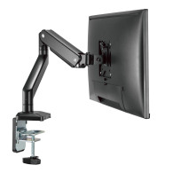 Skrivbordsfäste för universell monitor Ergo Office, gasfjäder 17'-35' 15 kg, VESA 75x75 / 100x100, ER-445