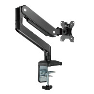 Skrivbordsfäste för universell monitor Ergo Office, gasfjäder 17'-35' 15 kg, VESA 75x75 / 100x100, ER-445