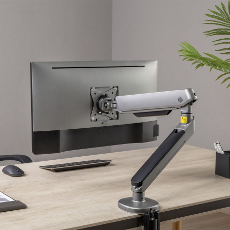 Monitorfäste NanoRS för gaming, RGB LED-bakgrundsbelysning, 17-32 tum, max 9 kg, VESA 75x75 / 100x100, RS165.