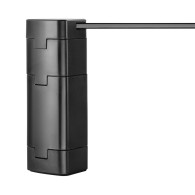 Monitorställ för två skärmar - dubbel Maclean, max 20 kg, härdat glas, (1029x285x127mm), MC-936