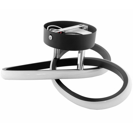 ZD77B LED-taklampa modern 12,5w svart