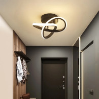 ZD77B LED-taklampa modern 12,5w svart
