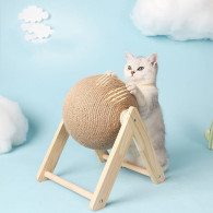 Kattklo med bollformad topp