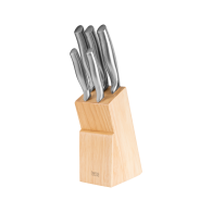 Kökknivar set i block