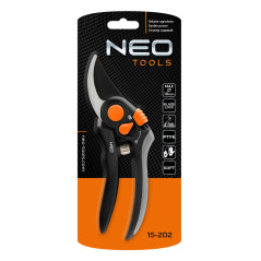 Beskärningssax med 200 mm skär, klipper upp till 18 mm, justerbar avstånd