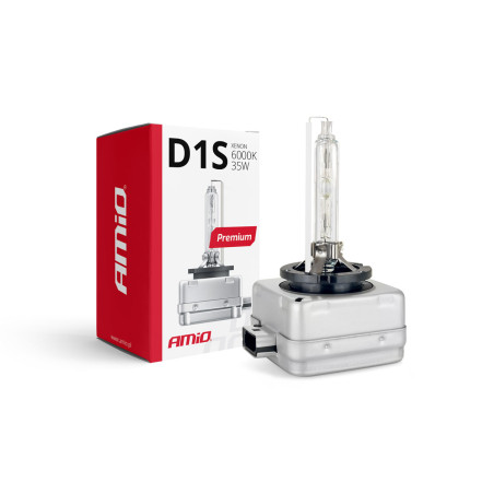 Xenonlampa xenon D1S 6000K AMIO Premium AMIO-01409