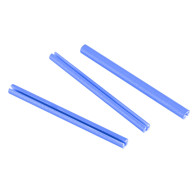 AG402E Odblask. rurki na szprychy blue