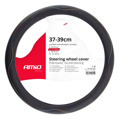 Skydd överdrag för bilratt 37-39cm swc-42-m amio-02815