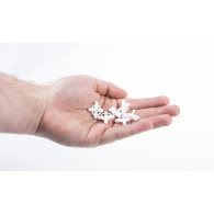 Krzyżyki dystansowe z kółkiem 4.0 mm, 100 szt.