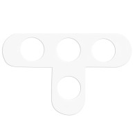 Korspännen avstånd T 10,0 mm, 30 st.
