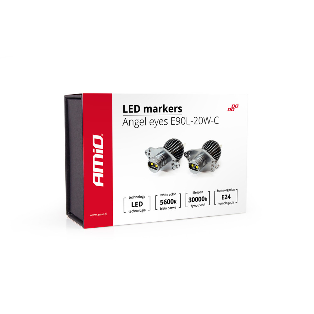 LED marker ringar för BMW E90 L-20W-C AMIO-01542