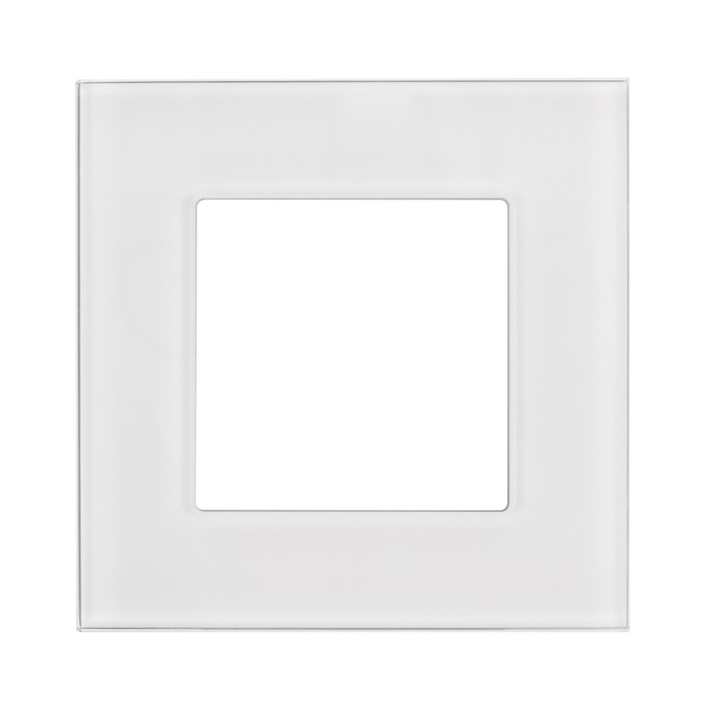 Glasram Maclean, enkel, vit, 86x86mm, MCE730W Glasram Maclean, enkel, vit, 86x86mm, MCE730W