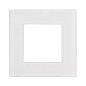 Glasram Maclean, enkel, vit, 86x86mm, MCE730W