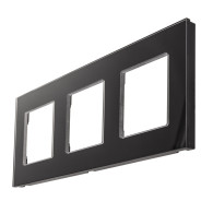 Glasram Maclean, trippel, svart, 228x86mm, MCE731B
