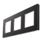 Glasram Maclean, trippel, svart, 228x86mm, MCE731B