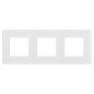 Glasram Maclean, trippel, vit, 228x86mm, MCE731W