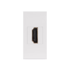 HDMI-uttag Maclean, enkel, vit, MCE720W