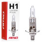 Halogenlampa h1 12v 55w med UV-filter (e8) amio-01484