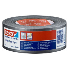 Reparationsremsa duct tape 50m:50mm, silver (h0461347)