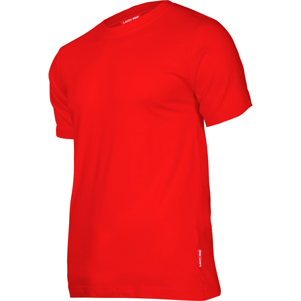 Koszulka t-shirt 190g/m2, czerwona, 'l', ce, lahti Koszulka t-shirt 190g/m2, czerwona, 'l', ce, lahti