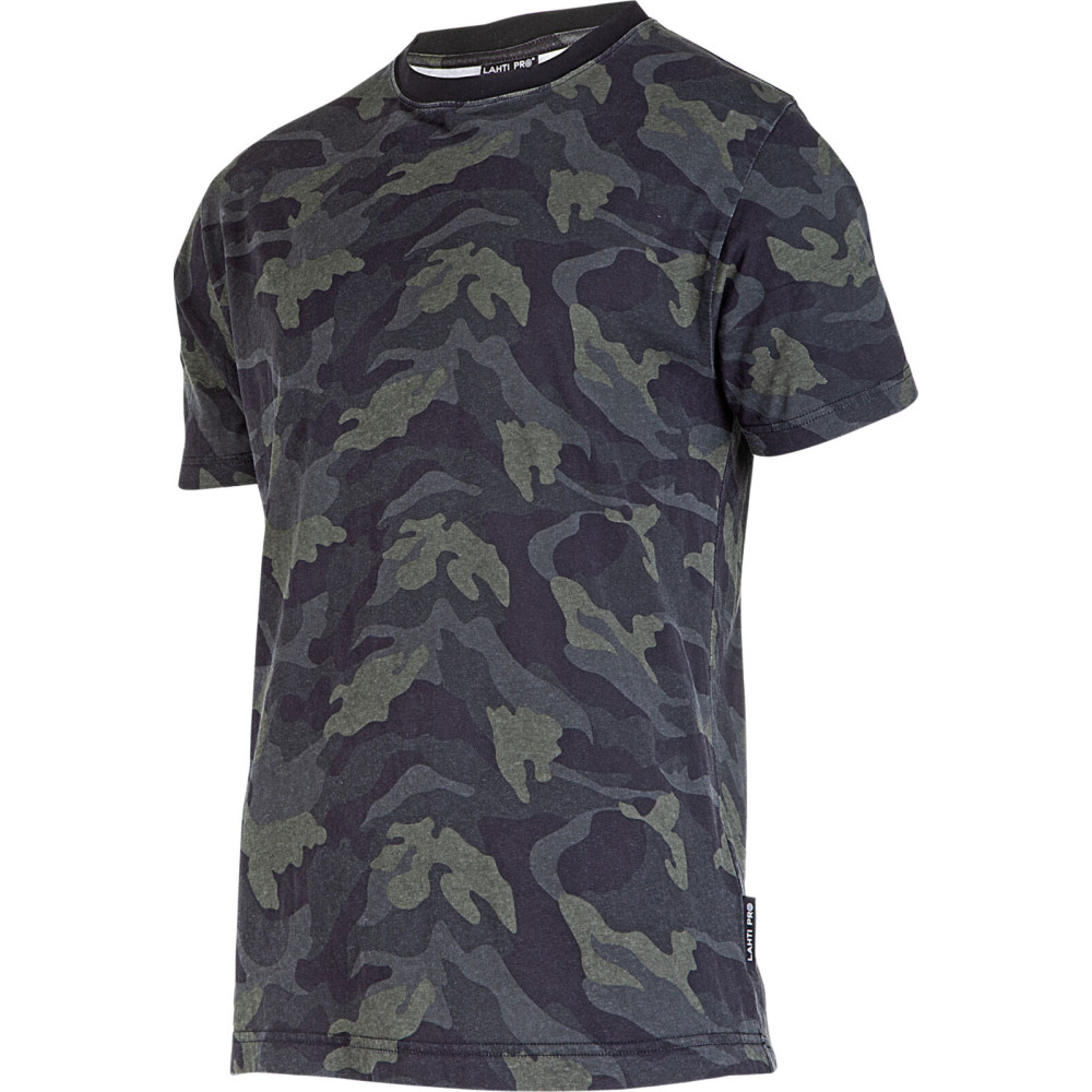 T-shirt 180g/m2, kamouflage, 'xl', CE, Lahti T-shirt 180g/m2, kamouflage, 'xl', CE, Lahti