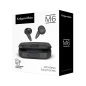 Trådlösa öronsnäckor med powerbank Kruger&Matz M6 - svart färg