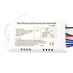 AG132B Kontinuerlig på/av 230v 4 kanaler