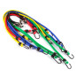 Elastiska gummilänkar för att fästa bagage, set med 12 stycken, artikelnummer amio-02836.