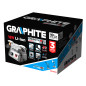 Miniatyr batteridriven bordslipmaskin 3-i-1 - bordslipmaskin, polermaskin, slipmaskin med flexibel axel