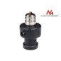 Lampfattning E27 Maclean, 100W, med skymningssensor, timer, MCE21B