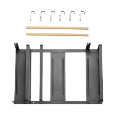 Magnetisk hylla för kylskåp / tvättmaskin Maclean, svart, max 12 kg, MC-910 | HandlaSmidigt.se