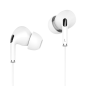 In-ear hörlurar med mikrofon på USB-C Kruger&Matz C1 vita