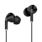 In-ear hörlurar med mikrofon på USB-C Kruger&Matz C1 svarta