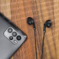 In-ear hörlurar med mikrofon på USB-C Kruger&Matz C1 svarta
