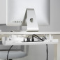 Organizer för skrivbordsskiva Ergo Office, vit, ER-431 W