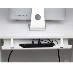Organizer för skrivbordsskiva Ergo Office, vit, ER-431 W | HandlaSmidigt.se