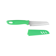 Grön grönsaks- och fruktkniv