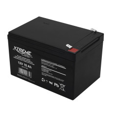 82-215- Gelbatteri 12v 10ah xtreme 153x75x99_6,5 | HandlaSmidigt.se
