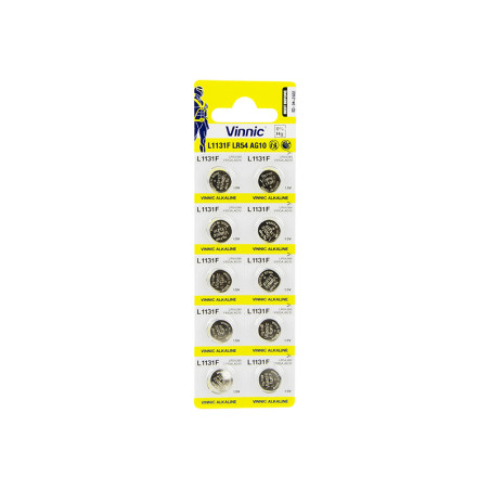 8731 - Batteri ag10 blister l1130 - 1131
8731 - Batteri ag10 blister l1130 - 1131 | HandlaSmidigt.se