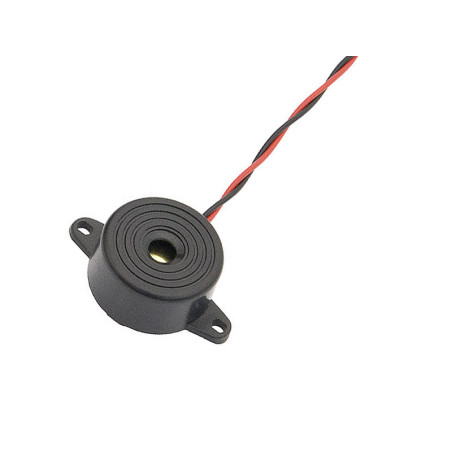 5055 - Svart summerbuzzer fy248 med 12v kabel