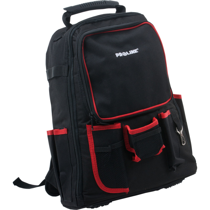 62100 Verktygsryggsäck med 29 fickor, 23 liter, Proline