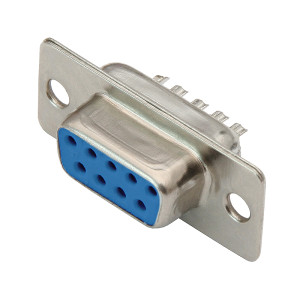 1695 - D-sub db 9 (hona) lödkontakt för kabel