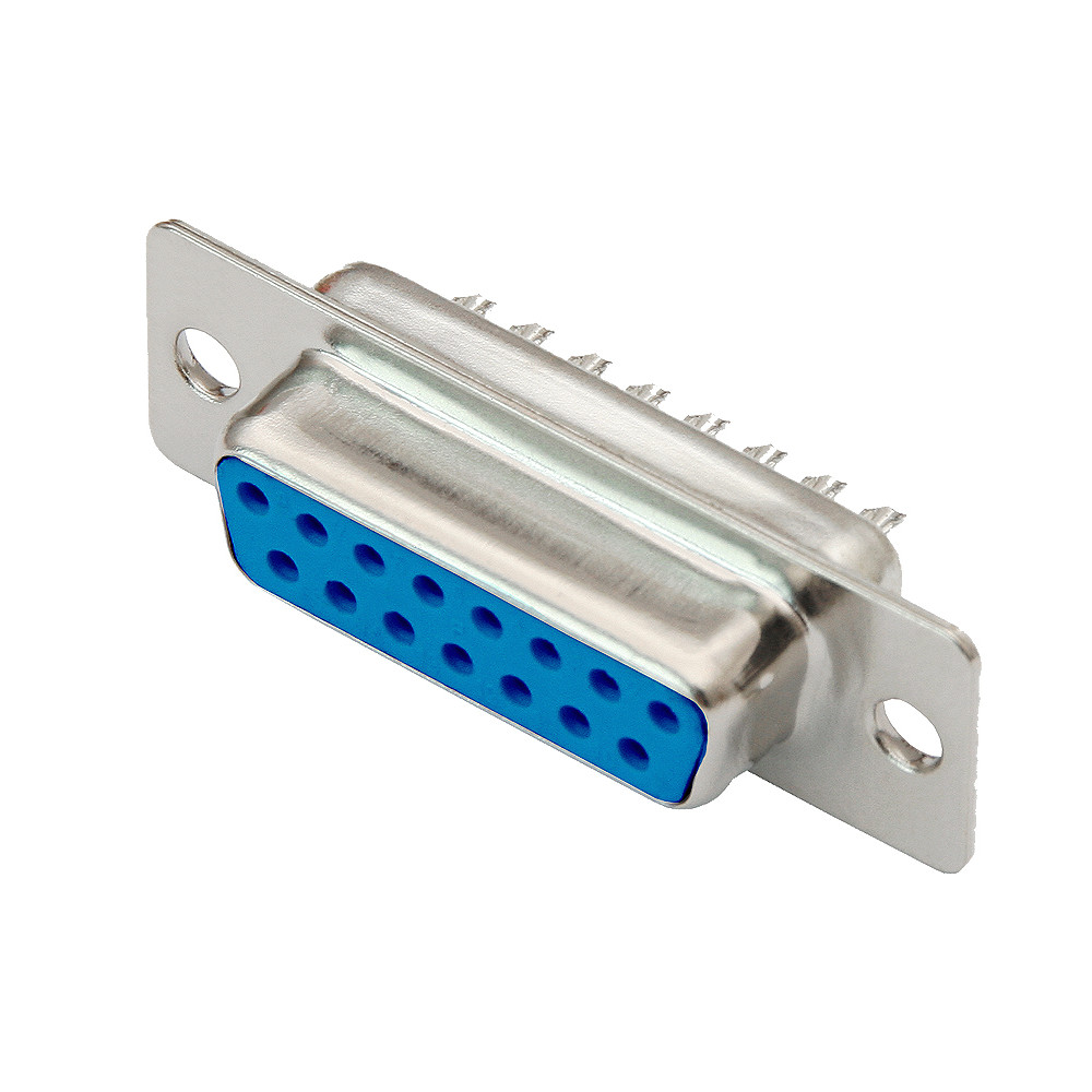 1642- D-sub db15(f) gniazdo lutowane na kabel