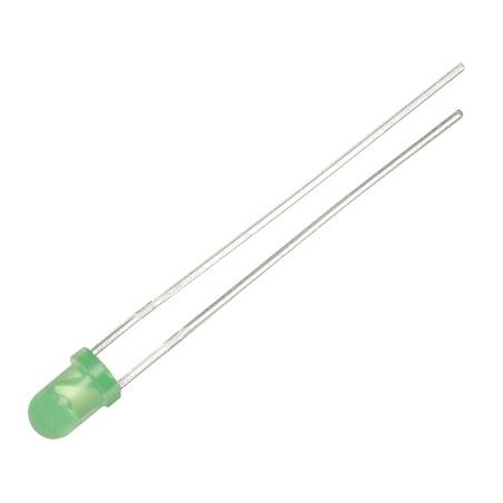 6017- LED-diod 3 mm (matt grön) | HandlaSmidigt.se