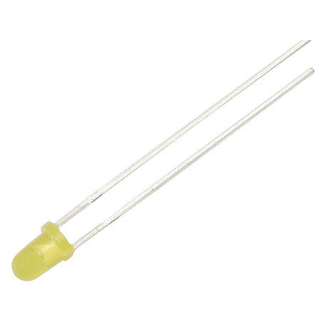 6014- LED-diod 3 mm (matt gul) | HandlaSmidigt.se