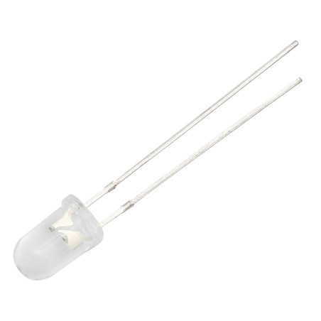 2156 - LED-diod 5 mm (vit klar kall) | HandlaSmidigt.se
