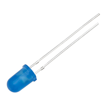 1645- Diod LED 5 mm (mattblå) | HandlaSmidigt.se