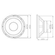 30-539- Högtalare blow a-300      4ohm